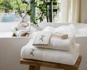 Set de serviettes Wish Flower